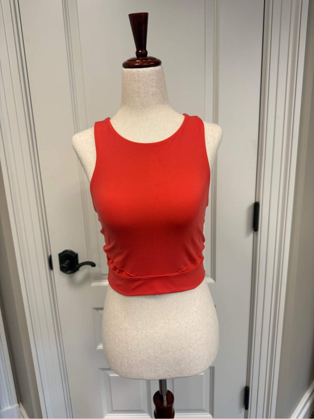 Women’s Orange Stretch Tank Top
